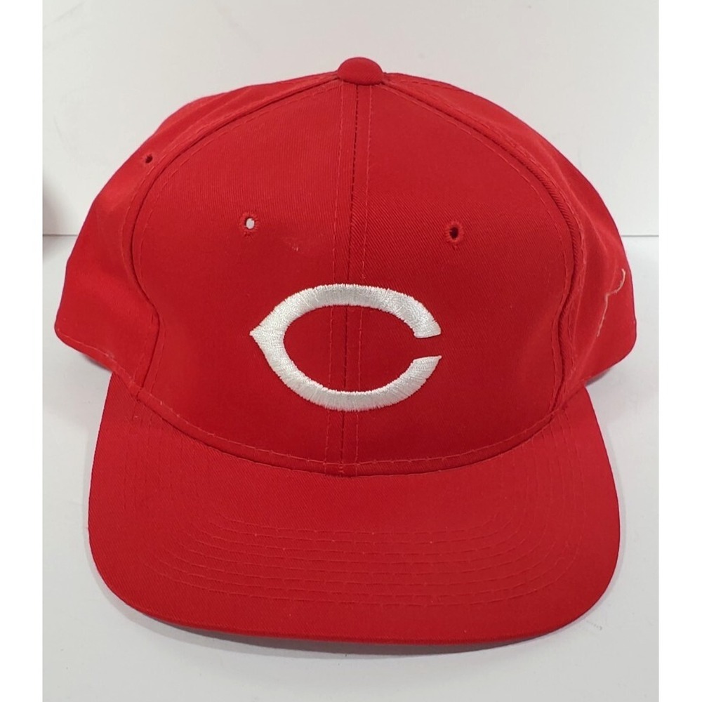 Vintage Cincinnati Reds Hat‎ Snapback Embroidered MLB Logo Korea